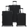 thumbnail image 1 of HIKOLAYAE Upright Luggage with 8-Wheel Spinner in Azure Blue, 3 Piece - TSA Compliant, 1 of 1