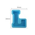 thumbnail image 2 of Suncoda Silicone Baking Mold, Alphabet Cake Baking Mould English Letter Mould Alphabet Letter, 2 of 2