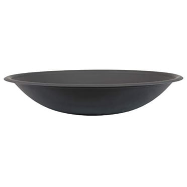 Sunnydaze Outdoor Replacement Fire Bowl for DIY or Existing Fire Pits - Steel with High-Temperature Paint Finish - Round Wood-Burning Pit - 23-Inch