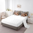 thumbnail image 3 of YST Highland Cow 7-Piece Comforter Set, Full, Cheetah Print, Western Animals, Leopard Animal Hide, Soft Chemical Fiber, 3 of 5