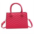 thumbnail image 1 of MesaSe  Crossbody Bag High Capacity Embroidery Thread Daily Collocation Faux Leather Female Top Handle Handbag Women Accessory, 1 of 10