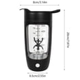 thumbnail image 3 of USB Electric Protein Shake Bottle Electric Shaker Cup Fully Automatic Mixing Cup Rechargeable Sports Portable Protein Powder Shaker Cup, 3 of 4