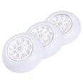 thumbnail image 1 of LIGHT IT! By Fulcrum, 30016-308 9-LED Anywhere Light XB, White, 3 pack, 1 of 3