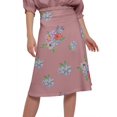 thumbnail image 4 of Moomaya Jupe Imprimée pour Femmes en Poly Spandex Tenue Décontractée Jupe d'Été pour Filles, 4 of 5