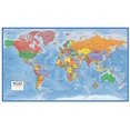 thumbnail image 1 of Affiche Méga 48x78 World Classic Premier Wall Map, 1 of 4