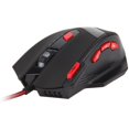 thumbnail image 3 of Souris de Jeu, Souris de Jeu Optique Laser, Souris de Jeu Optique 9200dpi Pc Gamer avec Dpi Réglable, 8 Poids Pcs., Éclairage Led, 8 Boutons, Usb Câblé, Grand, Droitier, 3 of 7