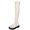 Blanc, variante sur Pisexur Bottes d'Automne pour Femmes Style Hivernal Élégant Bottes au-Dessus du Genou Confortables à Semelle Épaisse Rehaussantes Blanches,40