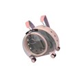 thumbnail image 1 of Maoww Kitten Bag Backpack Handbag with Wheels Durable Dog Trolley Case for Puppy Translucent Pink, 1 of 9