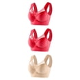 thumbnail image 1 of Timegard Womens Plus Size Bras No Underwire Full Coverage Mesh Breathable Comfort Everyday Bralette, 1 of 2