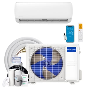 MRCOOL Facile. Pro 18K BTU DIY Mini-Split sans conduit Air Système de thermopompe de conditionnement