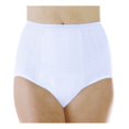 thumbnail image 1 of 3-Pack Women's Maximum Absorbency Reusable Bladder Control Panties White Large (Fits Hip: 41-42"), 1 of 5
