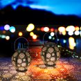thumbnail image 2 of Labymos 2PCS DC 2V Solar Powered Energy LEDs Lantern Light Outdoor Hanging Lamp IP65 Water, 2 of 8