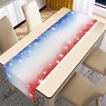 thumbnail image 4 of Patio Dining Table Independence Day Table Flag With Non-Slip Heat Resistance Linen Tablecloth Decorative Table Runner Mat For Dining Table Holiday Table Runners, 4 of 8