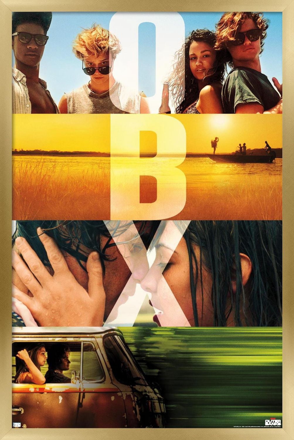 Netflix Outer Banks - OBX Wall Poster, 22.375" x 34"