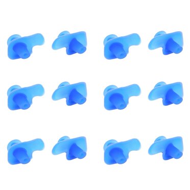 Swimming Ear Plugs, 6 Pairs Swimming Earplugs Diving Spiral Ear Plugs Silicone Reusable Swim Ear Protection Professional Adult Dust-Proof Earplugs