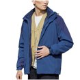 thumbnail image 1 of LOVZFMLL Jackets for Women Ladies Fleece Thickened Warm Hooded Reversible Jacket, 1 of 2