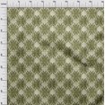 thumbnail image 4 of oneOone Cotton Silk Light Green Fabric Geometric Craft Projects Decor Fabric Printed By The Yard 42 Inch Wide, 4 of 4