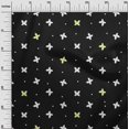 thumbnail image 3 of oneOone Rayon Black Fabric Floral & Sewing Craft Projects Fabric Prints By Yard 56 Inch Wide, 3 of 5