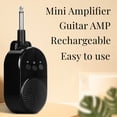 thumbnail image 1 of Mini Guitar Amp 6.35Mm Plug Usb Rechargeable for Electric Guitar Bass, 1 of 9