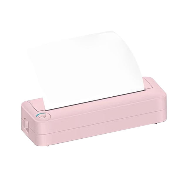 Portable Thermal Printer, Printer Supports A4 Paper, Inkless Thermal Printer, For Office Travel
