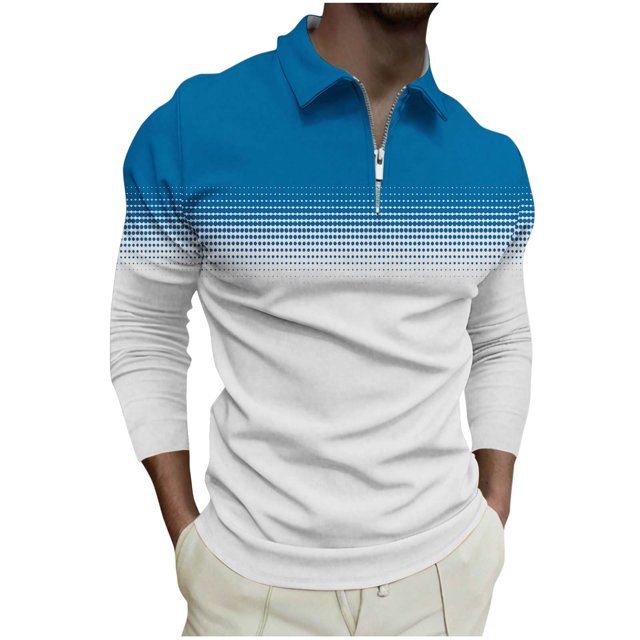 Pisexur Chandails en Molleton pour Hommes à Manches Longues, Sweat à Col Rabattu, Mode Décontractée, Patchwork de Couleurs Surdimensionné, Pull-Over, Fermeture Éclair Quart, Chemises de Gym Athlétiques, Chandail en Molleton Grande Taille M-6TG