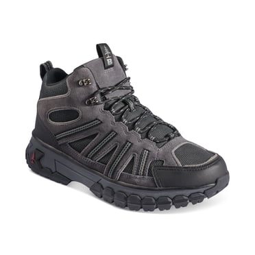 Bass & Co. Chaussures de Randonnée Mi-Hautes pour Hommes, Gris Foncé, 8.5