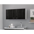 thumbnail image 2 of Napoles Armoire Murale en Espresso et Blanc, 2 of 6