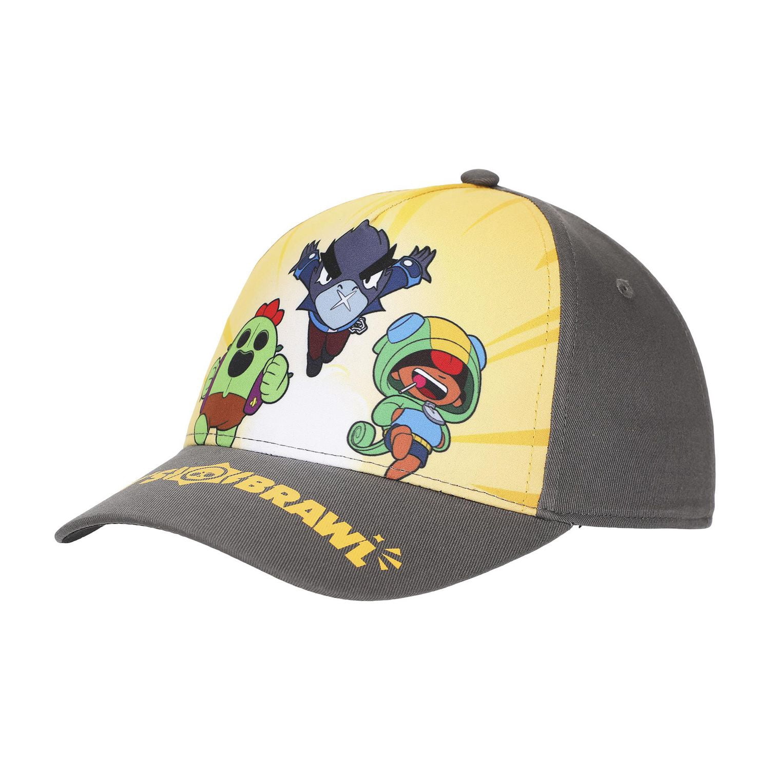 Chapeau Snapback Bleu Et Noir Personnages Brawl Stars