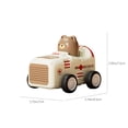 thumbnail image 3 of QIPOPIQ Jouets de Voitures - Cadeaux de Premier Anniversaire - Camions de Course d'Animaux à Presser, 3 of 3