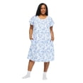 thumbnail image 1 of Iyla Women's Plus Scoop Neckline Gown, 1 of 5