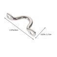 thumbnail image 3 of 1 Set Kayak Handle Stainless Steel Handles Kayak Replacement Handles Yacht Handles with Screws, 3 of 5