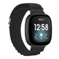 thumbnail image 1 of Stretch Woven Nylon Watch Band Replacement G Hook  Smartwatch Strap Fit For  Versa 4 3 Sense 2, 1 of 8