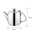 thumbnail image 2 of Théière Cafetière en Acier Inoxydable pour Lait, 2,8 L, 2 of 5