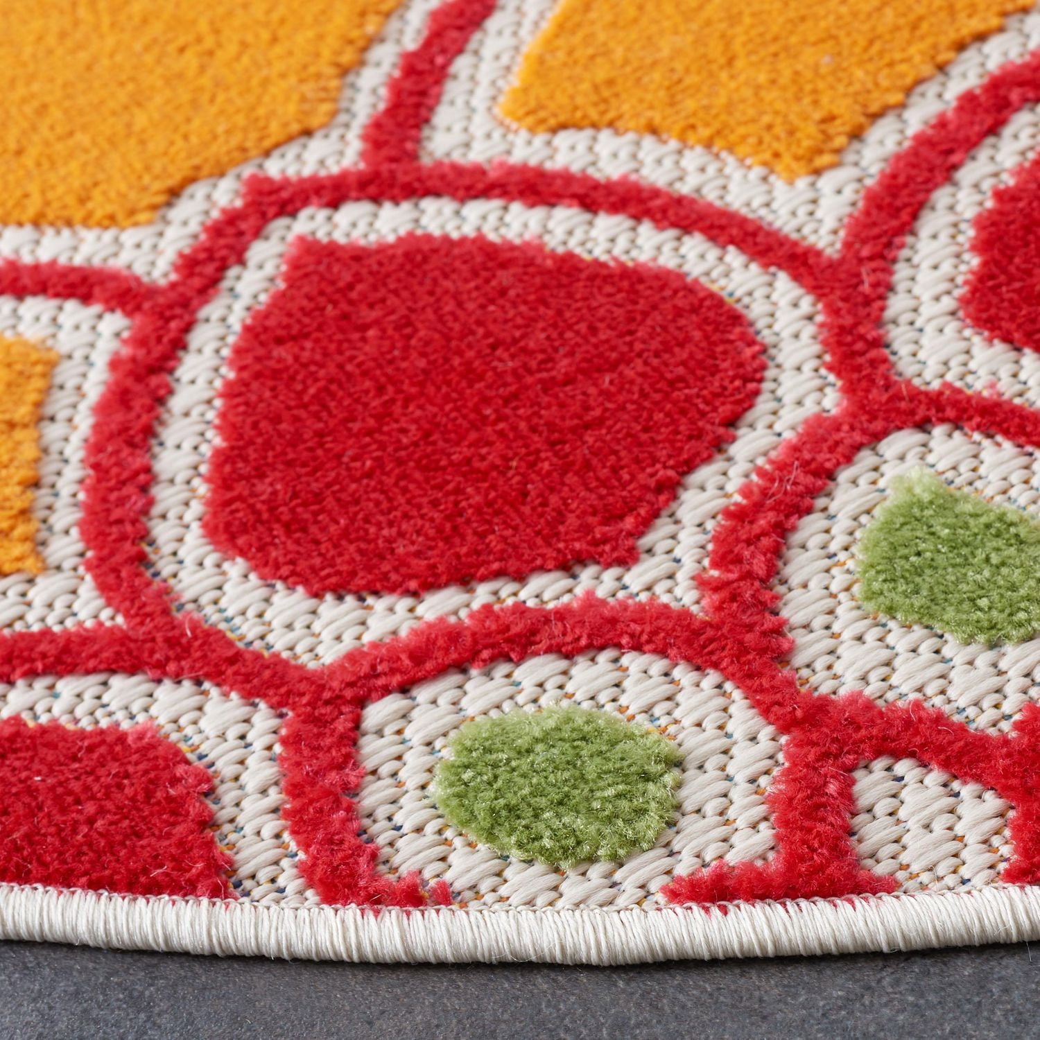 SAFAVIEH Cabana Quincy Floral Outdoor Area Rug