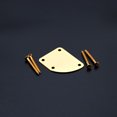 thumbnail image 4 of Wweixi 4 Holes Guitar Neck Plate Mounting with Screws Instrument Repairing Board Maintenance Accessory Professional Learner Gold, 4 of 8