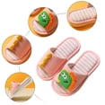 thumbnail image 4 of 2025 Cartoon Dinosaur Pattern House Dance Warm Up Booties Slippers for Open Bright Feet Lighted Slippers for Toe Comfort Slip on indoor Home Slippers for and Boys, 4 of 4