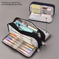 thumbnail image 1 of Boovnll Pencil Pouch, Japanese and Korean Style Multi-Layer Cloth Pencil Case Student Stationery Storage Box Pencil Case Crossborder Pen Container, Pencil Case, Pencil Bag, Pencil Case Pouch, 1 of 4