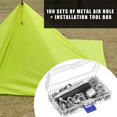 thumbnail image 2 of HLONK Eyelet Tool Set Grommet Kit +100 eyelets For DIY Parts Sheath Huning AU F6A4, 2 of 9