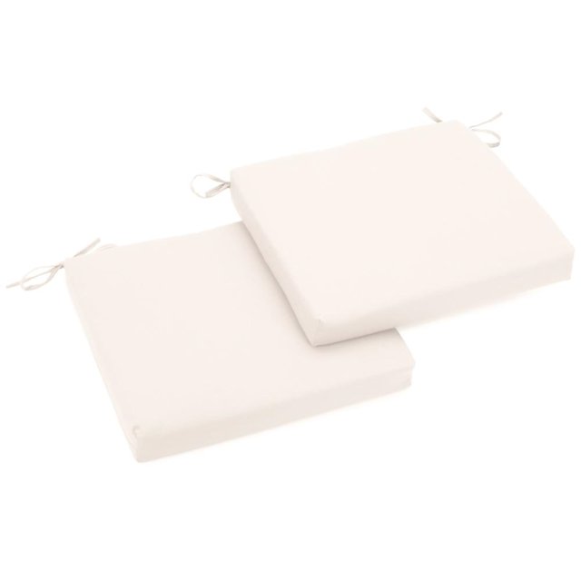 Coussin de Chaise en Sergé de 20 Po sur 19 Po (Ensemble de Deux)