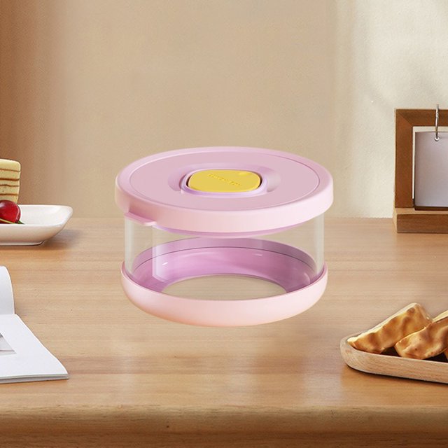Border Student Bento Box Children Sealed Fruit Box Salad Box Work Microwave Lunch Box Chopsticks Dip Container Cute Kids Bento Lunch Box
