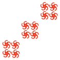 thumbnail image 2 of ZheElen Premium Arc Arc Corde Stabilisateur Amortisseurs de Vibrations Performance Améliorée Rouge 3Set, 2 of 6