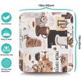 thumbnail image 5 of Coffee Bar Mat Accessories for Countertop Absorbent Hide Stain Rubber Backed Dish Drying Mats for Kitchen Counter Draining Pad Decor Gift Fit Under Coffee Maker Coffee Pot Espresso Machine (18x16in), 5 of 5