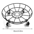 thumbnail image 3 of Support de Fleurs Mobile avec Roue et Base Ronde pour Pot de Fleurs dans un Plateau Ménager Polyvalent avec Roues Universelles pour un Déplacement Facile, 3 of 7