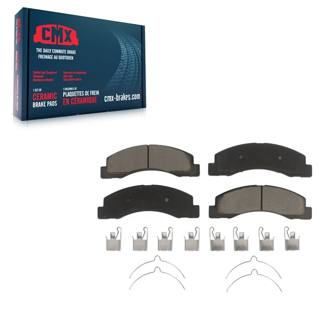 CMX Front Ceramic Disc Brake Pads CMX-D824 for Car Ford F-350 Super Duty F-250 Excursion