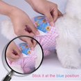 thumbnail image 4 of Flying Paws Couches Jetables pour Chien Chiot avec Taille Élastique Ajustable pour Chien Ou Chat Incontinence Thermique Indicateur d'Humidité TP-40, 4 of 4