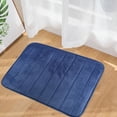 thumbnail image 2 of Pompotops Bathroom Kitchen Absorbent Coral Velvet Memory Foam Non-slip Floor Mats Clearance, 2 of 5