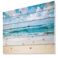 thumbnail image 1 of Design Art - Plage Tropicale Bleu Serein, 1 of 5