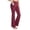 Red, variant on Women Yoga Pants High Waist Flare Leggings Wide Straight Leg Sports Trousers Flared Trousers With Pocket For Yoga Fitness Womens Yoga Pants with Pocket Big Girls Yoga Pants with Pockets Yoga