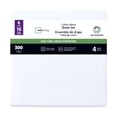 thumbnail image 3 of Mainstays 4-Piece 300 Thread Count White- CVC Cotton Blend Bed Sheet Set, King (Adult), 3 of 6