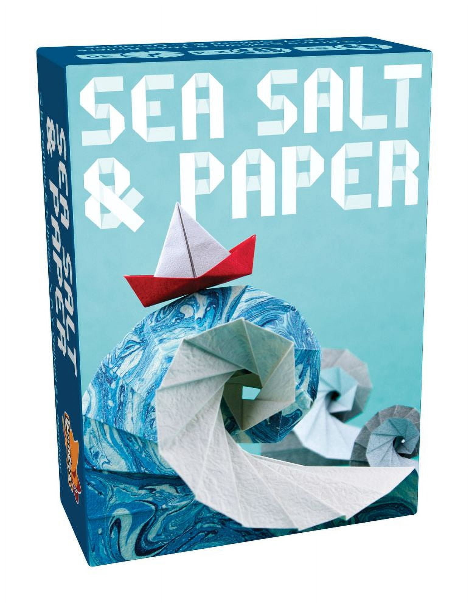 Card Game, SEA SALT & PAPER by Bombyx, 2-4 Players, Ages 8 years +